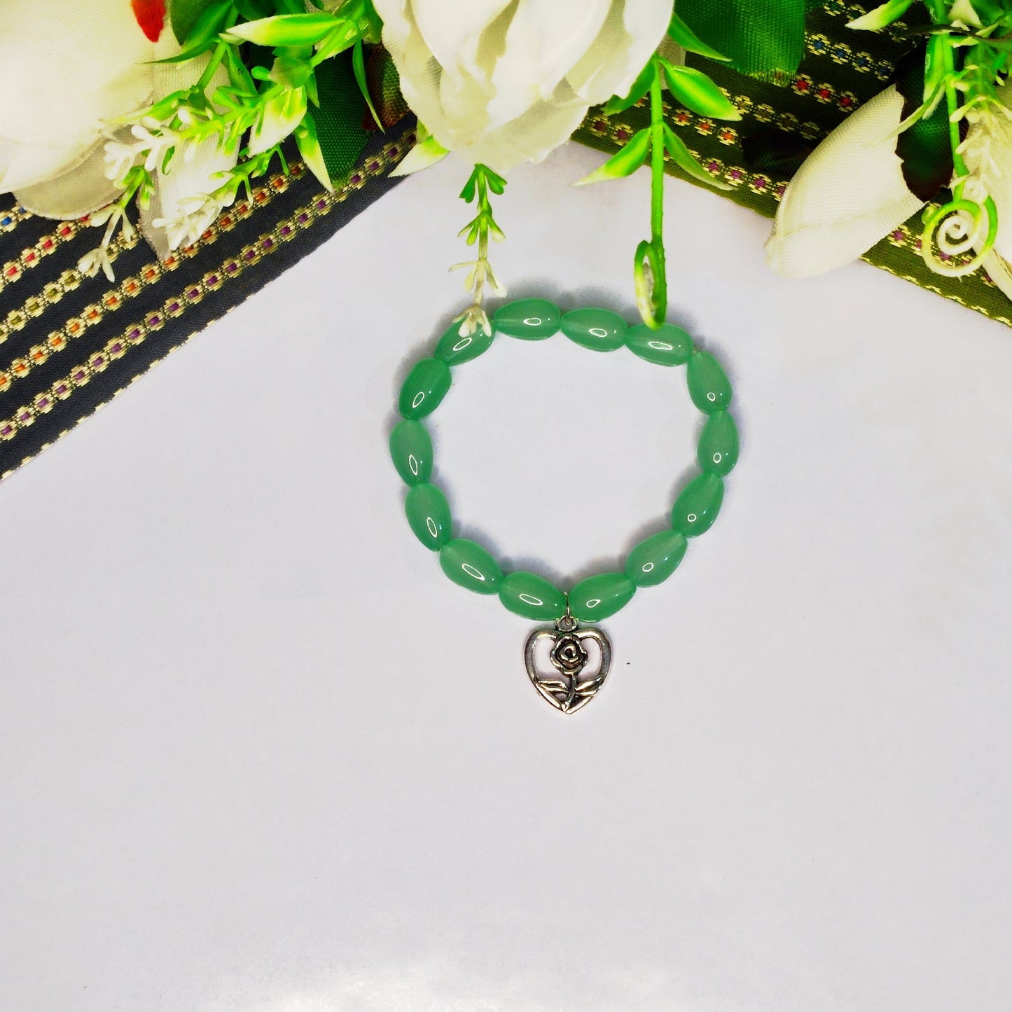 glass beads bracelet/Handmade bracelet/beads bracelet