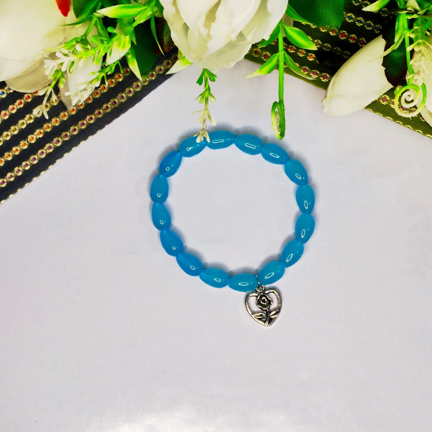 glass beads bracelet/Handmade bracelet/beads bracelet