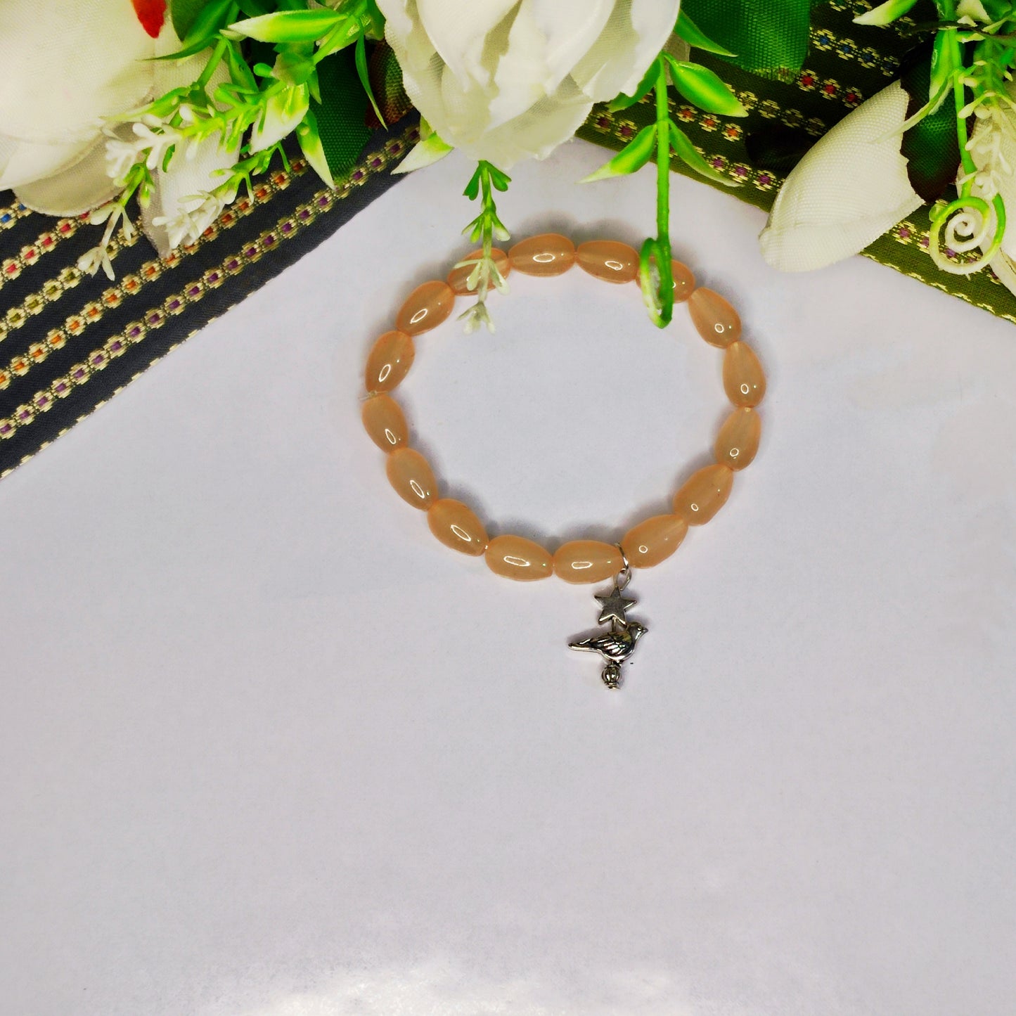 glass beads bracelet/Handmade bracelet/beads bracelet