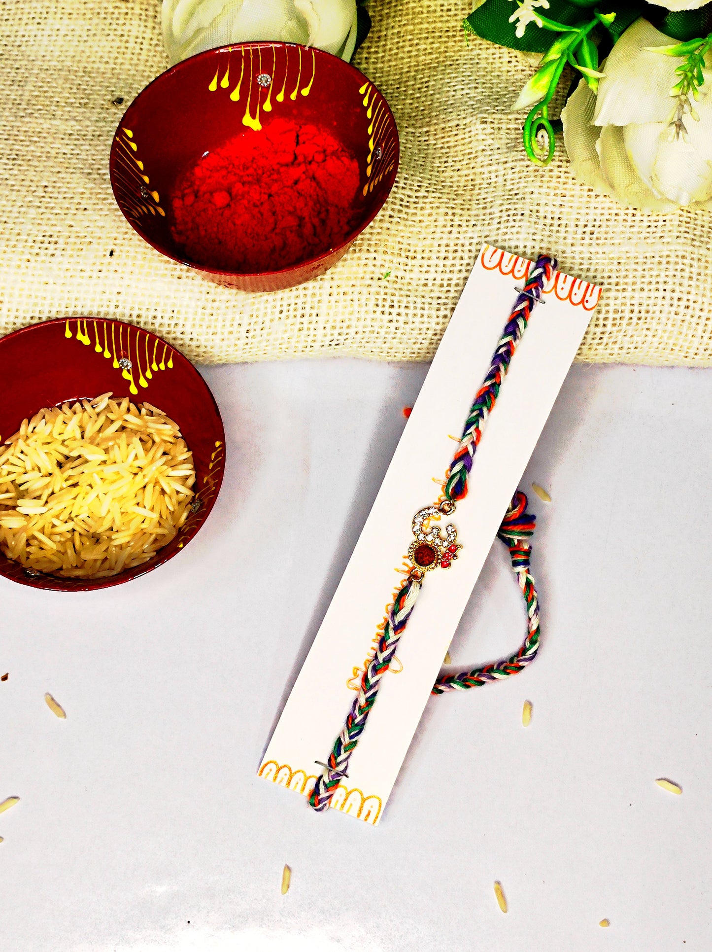 Silver Rakhi