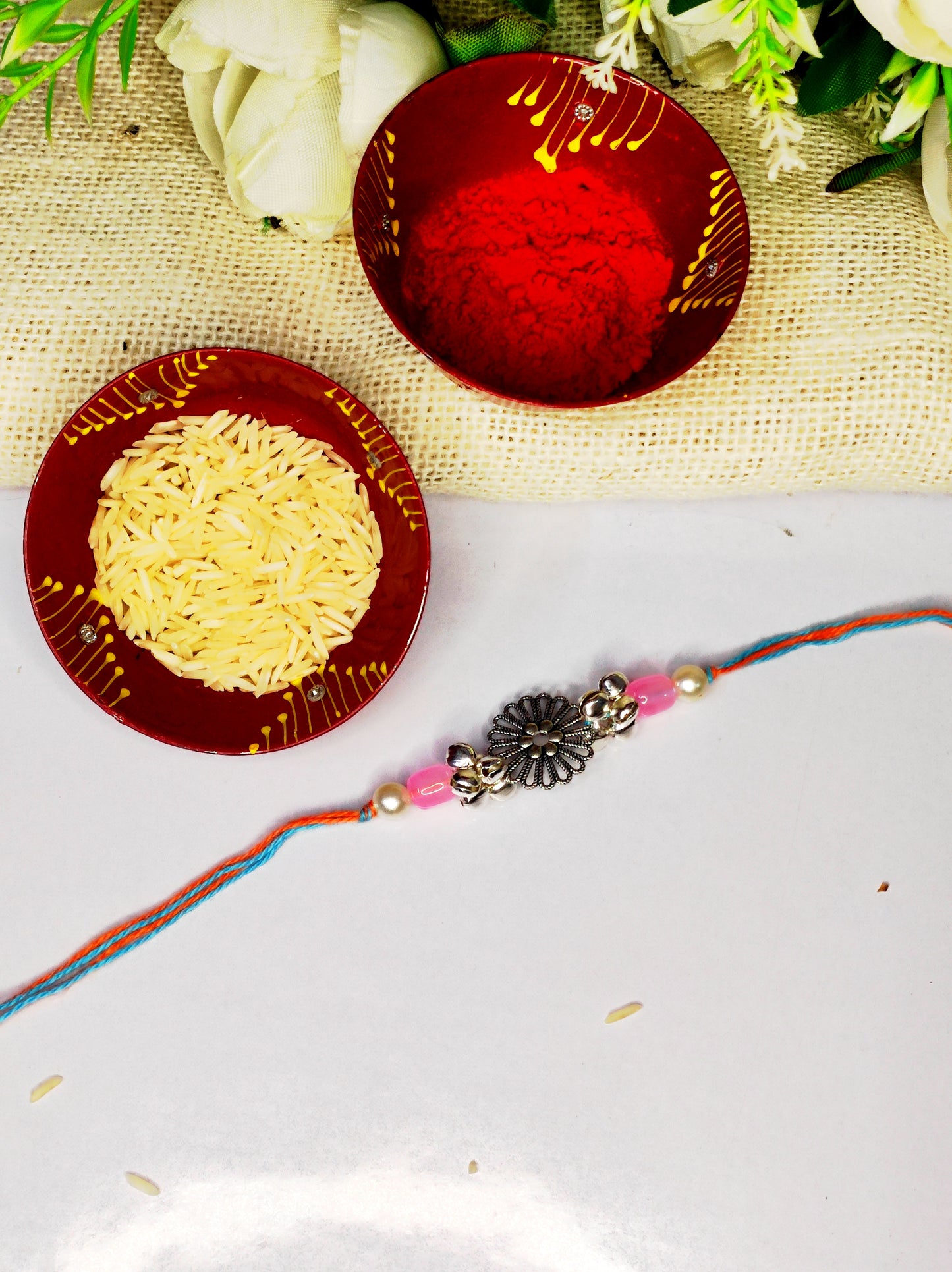Silver Rakhi