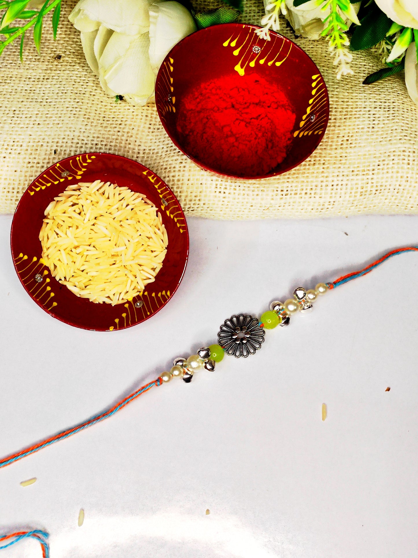 Silver Rakhi