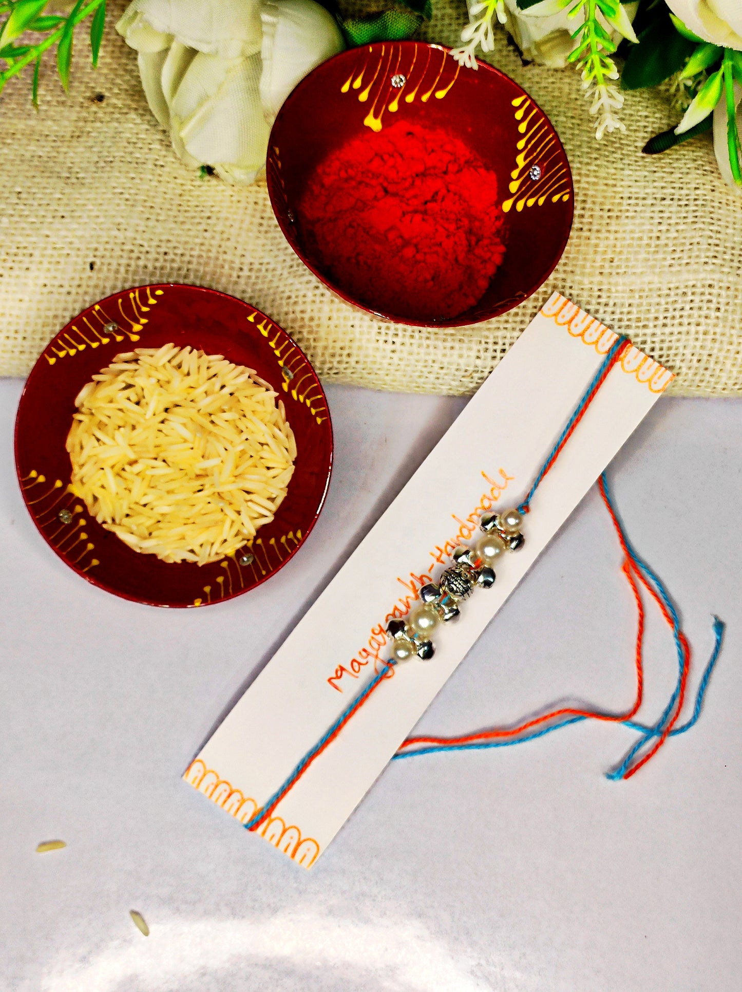 Silver Rakhi