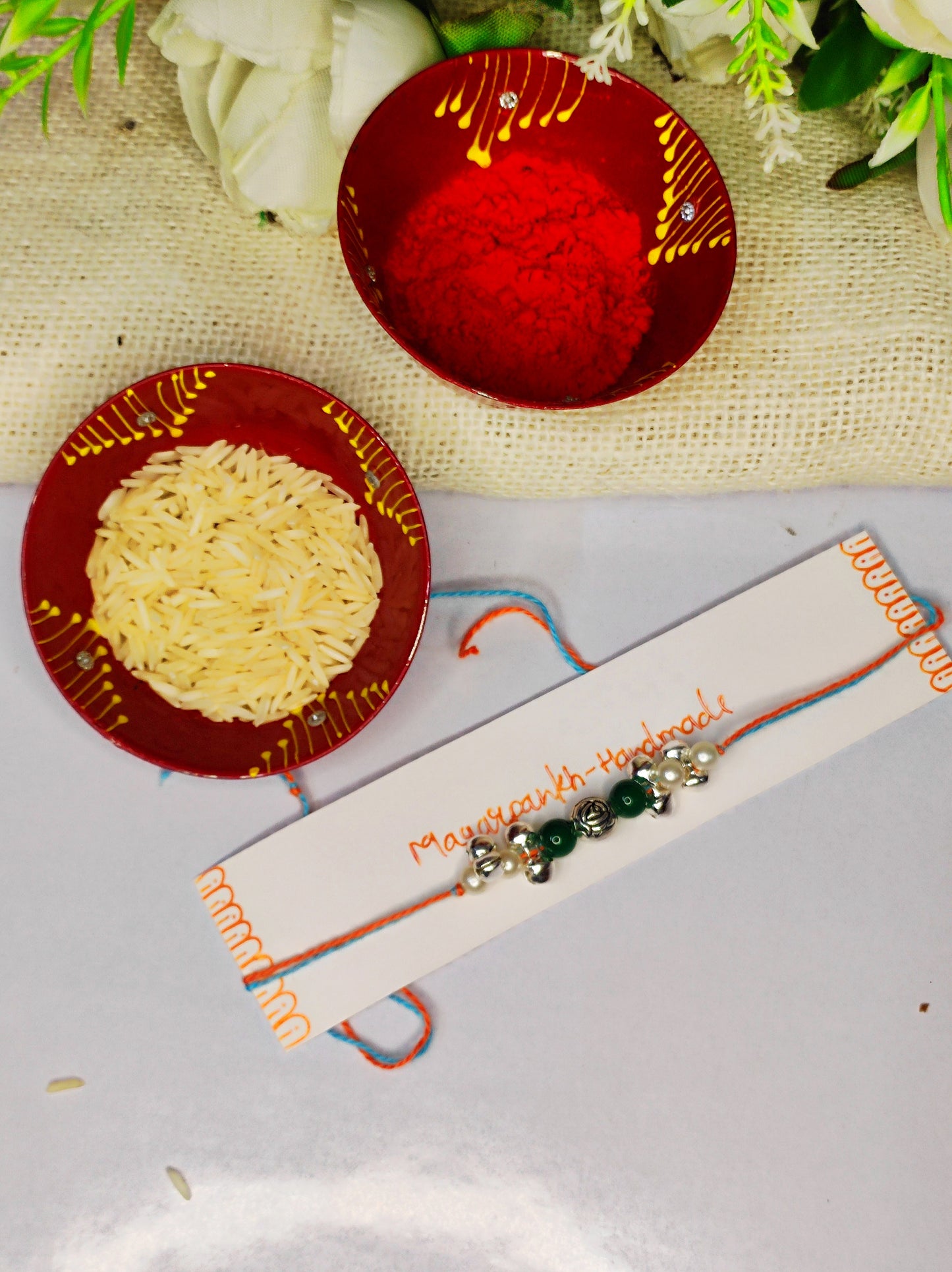 Silver Rakhi