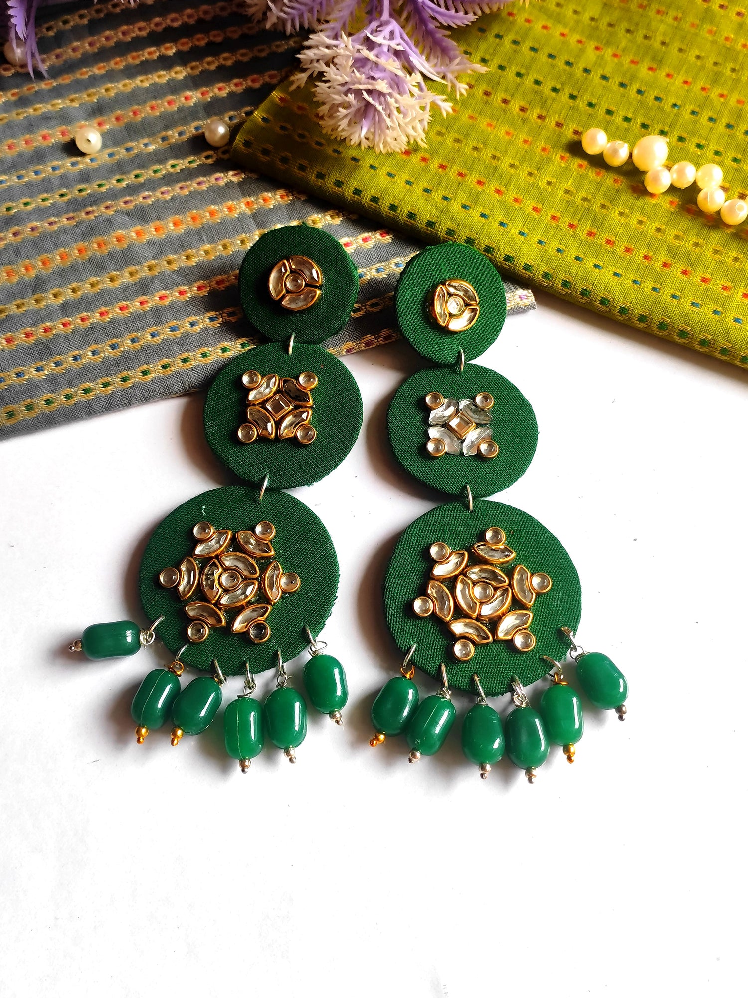 Long earring collection/ Handcraft jewelry