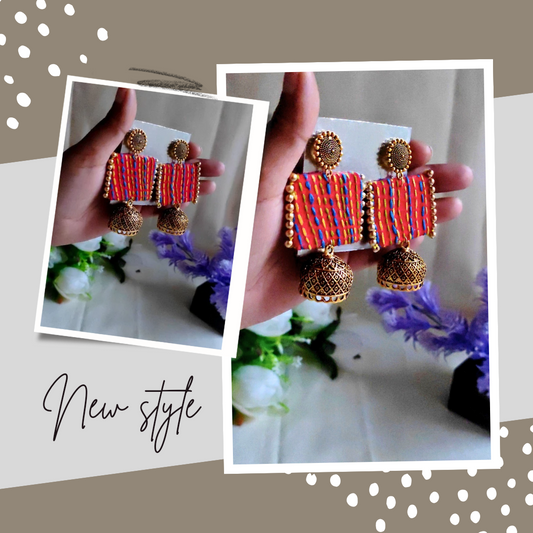 tara fabric earring