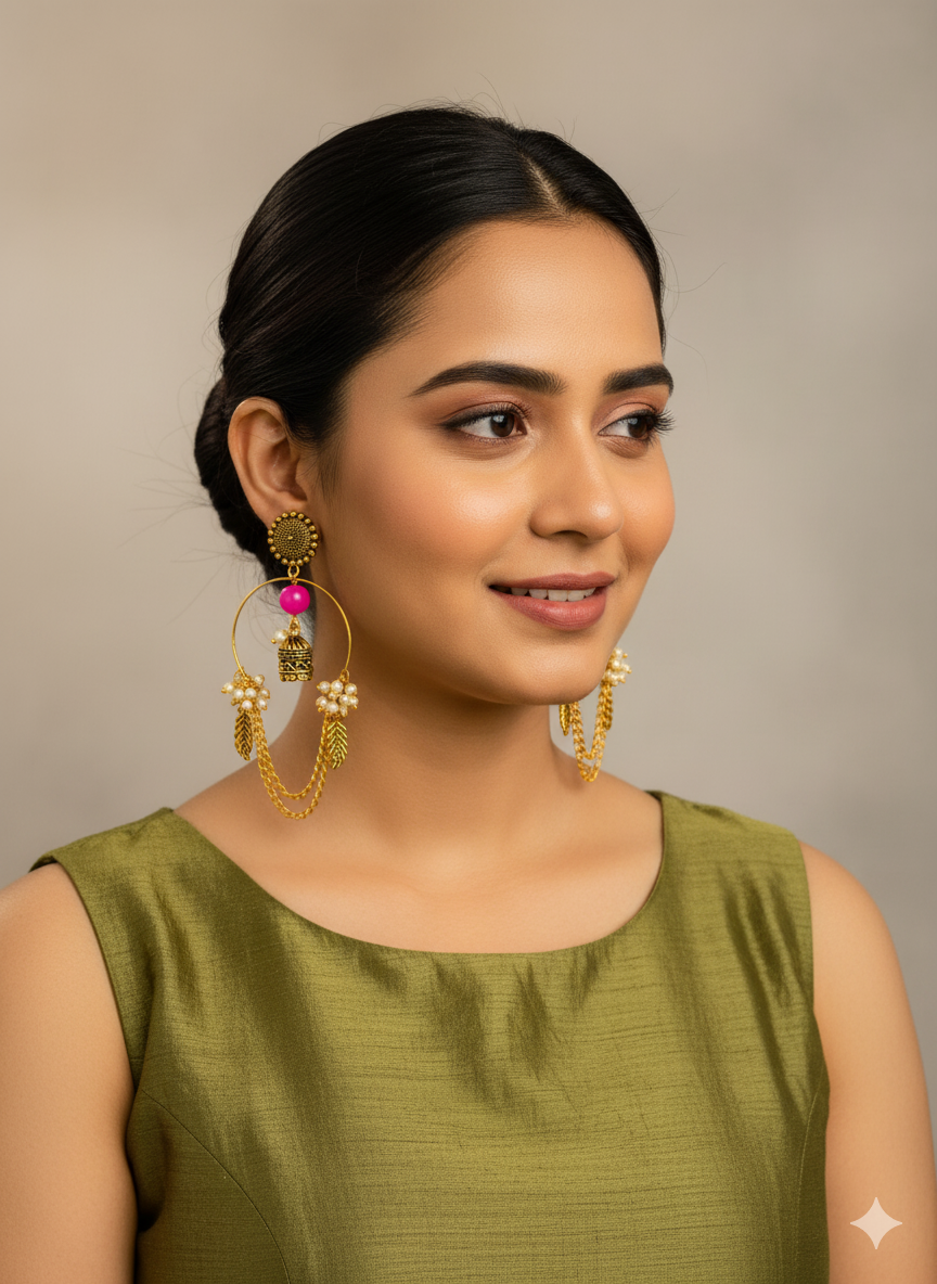 tashal hoop earring