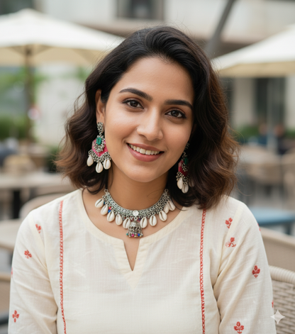 Kaudi Hasli jewelry/ oxide hasli set/ oxide necklace