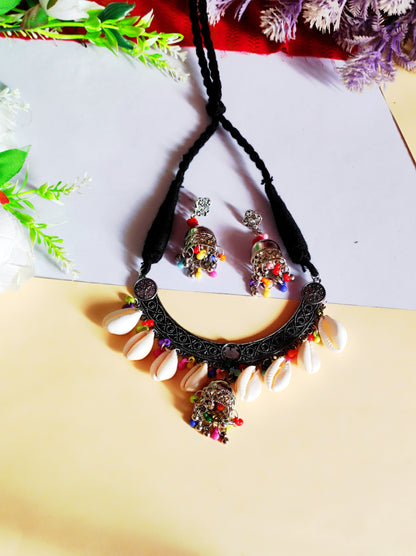 Kaudi Hasli jewelry/ oxide hasli set/ oxide necklace