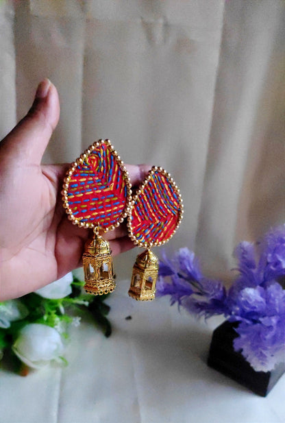 tara fabric earring